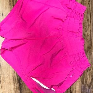 Vibrant Pink Athletic Shorts